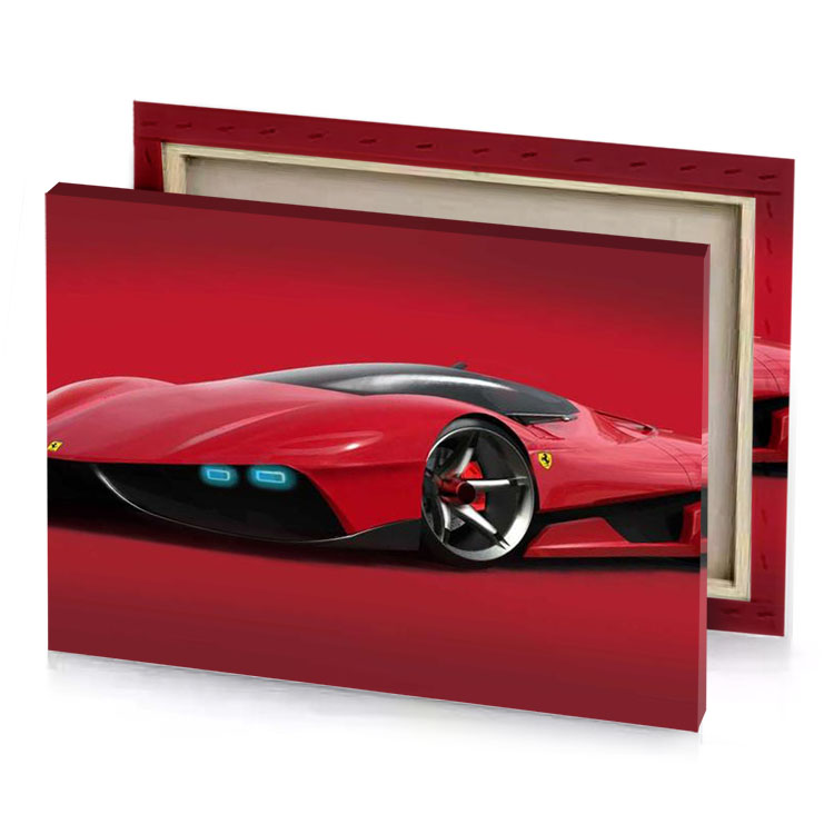 ferrari s new concept car firebrick canvas