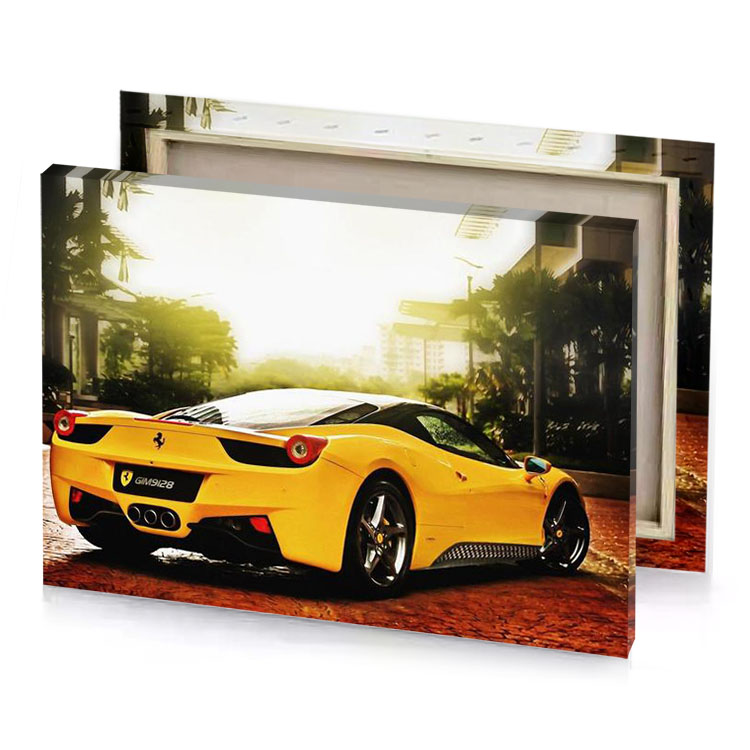 ferrari wallpapers hd golden rod canvas