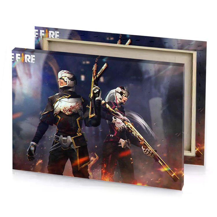 free fire ap charcoal canvas