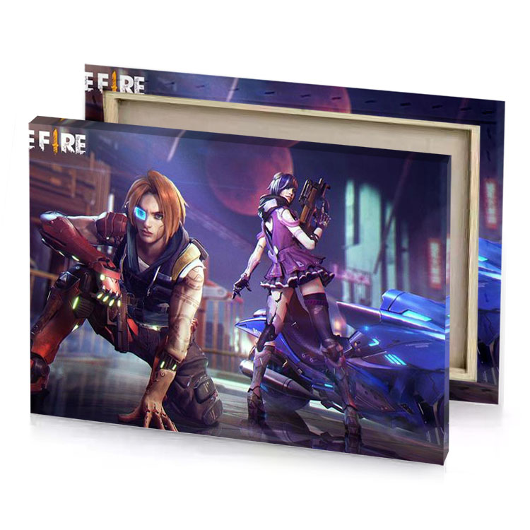 free fire wallpapers dark slate blue canvas
