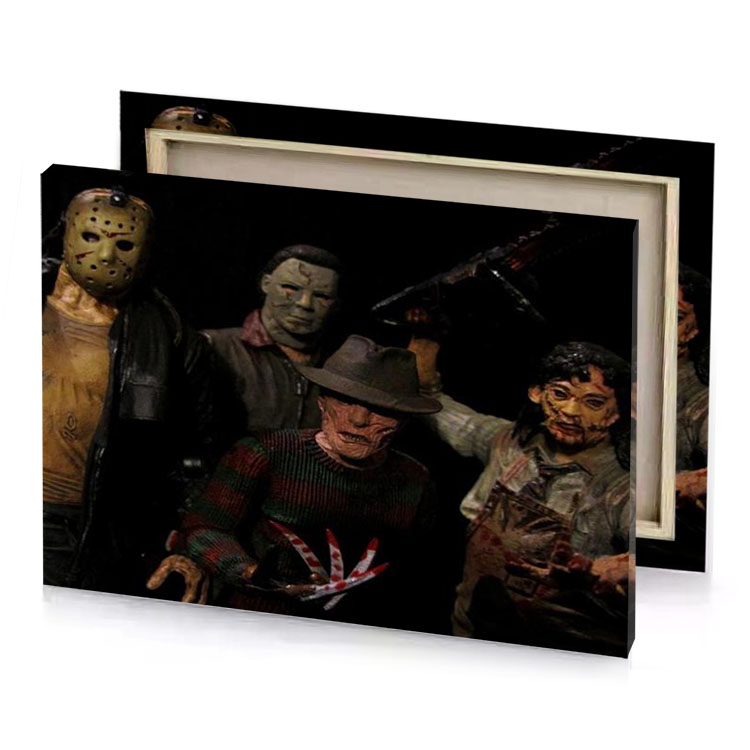 friday the 13th smoky black canvas