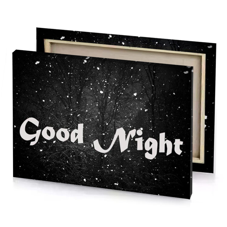 god night the bistre canvas
