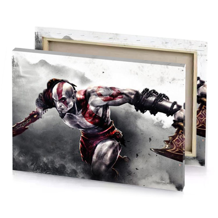 god of war wallpaper smoky black canvas