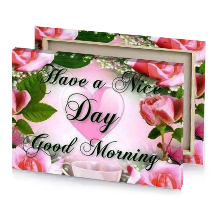 good morning images for facebook dark olive green canvas
