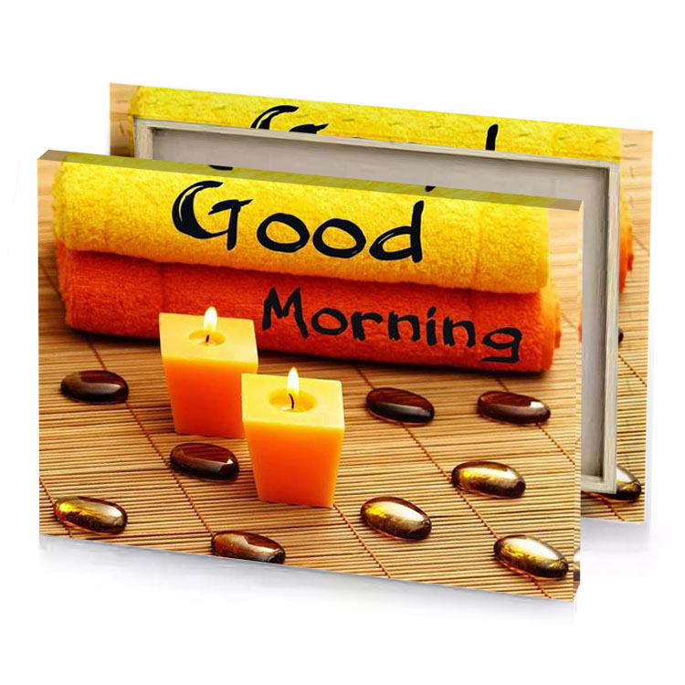 good morning images for whatsawhate orange red canvas
