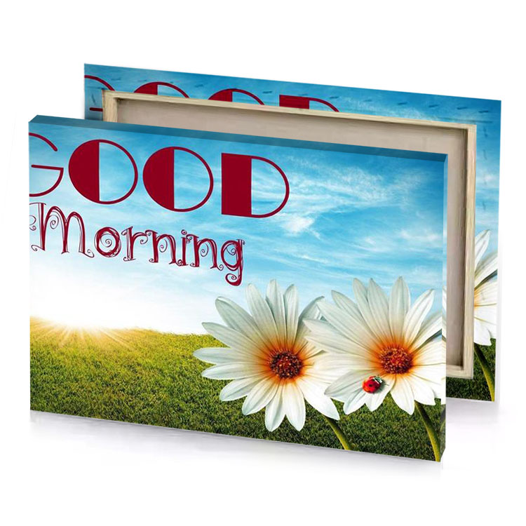good morning images for whatsawhate sky blue canvas