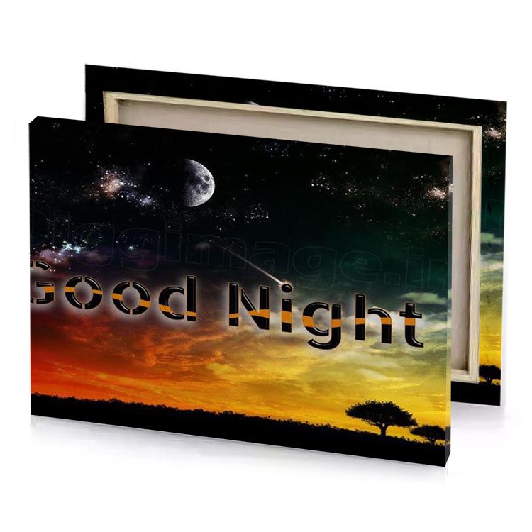 good night wallpapers golden rod canvas