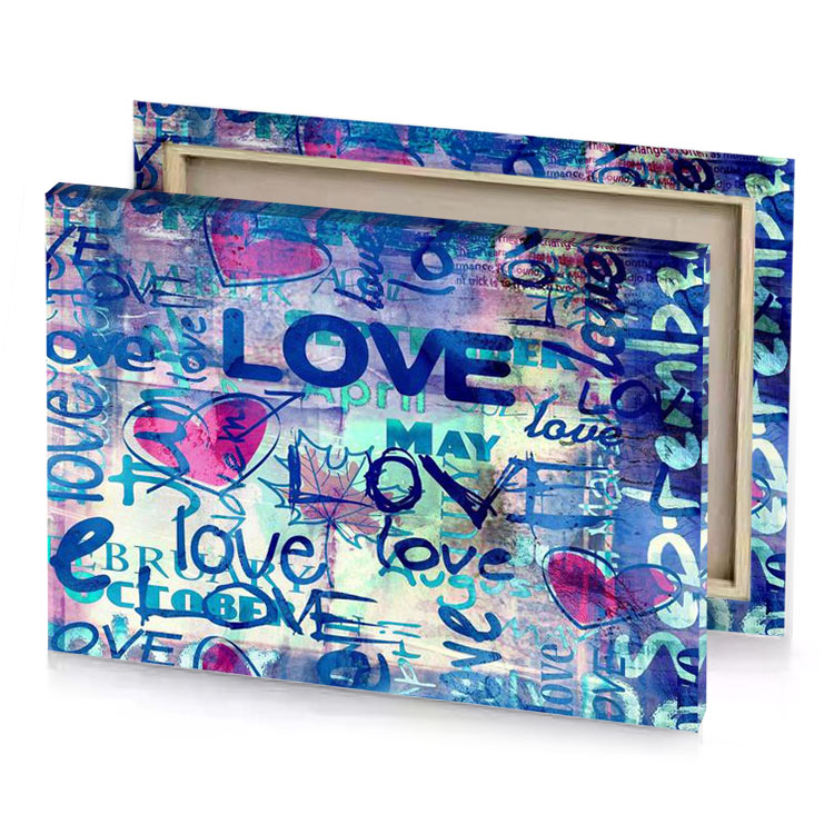 graffiti wallpapers steel blue canvas