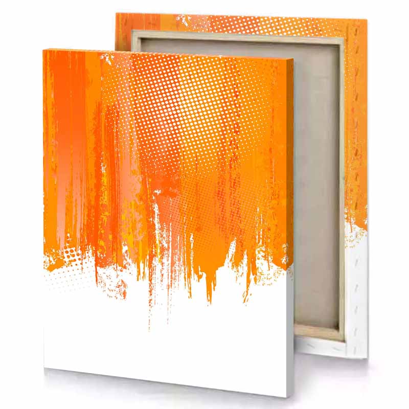 gred orange background vector carrot canvas