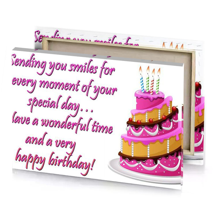 greetings cards for birthday let a special day to your mountbatten pink canvas