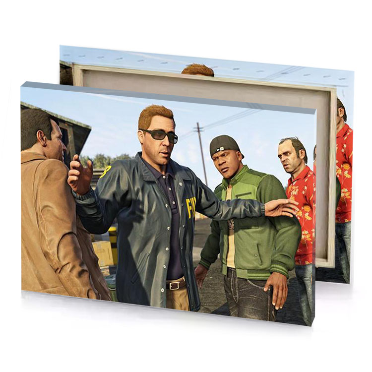 gta 3 characters talking to each other lavender canvas