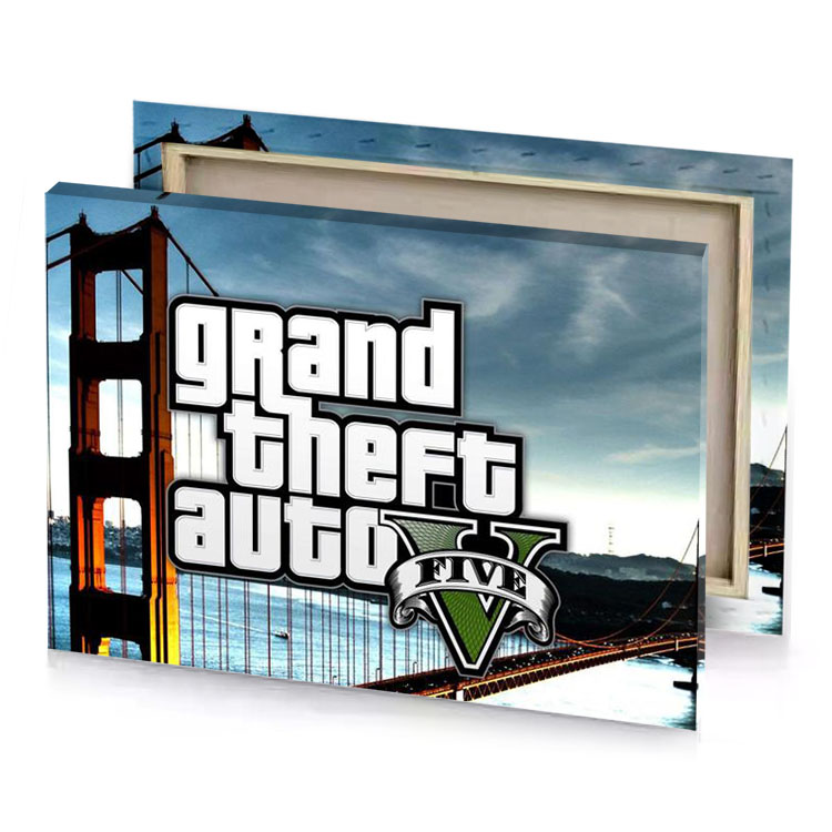 gta san white smoke canvas