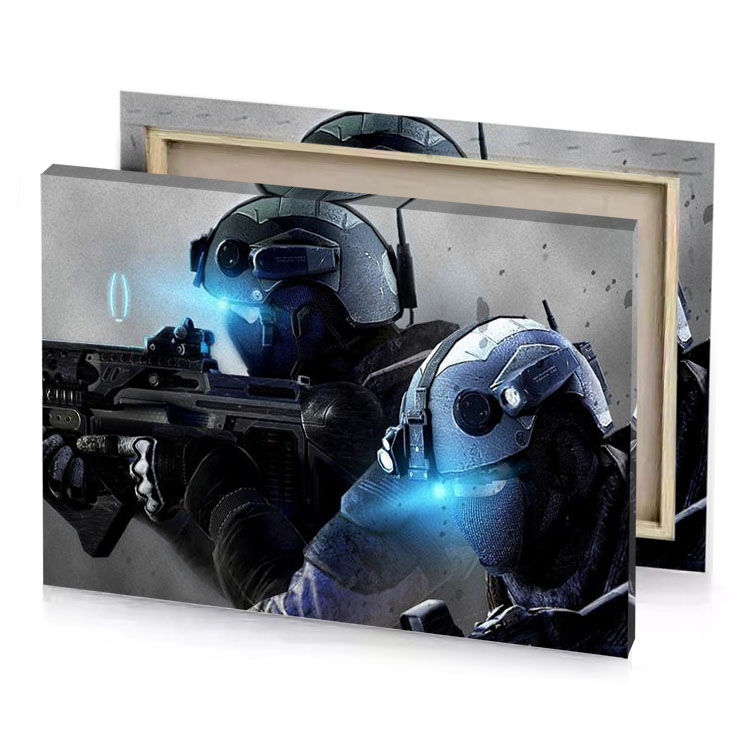 halo master smoky black canvas