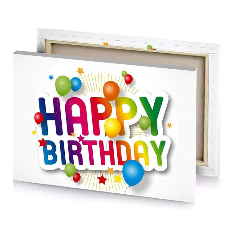 happy birthday greeting card ruby canvas