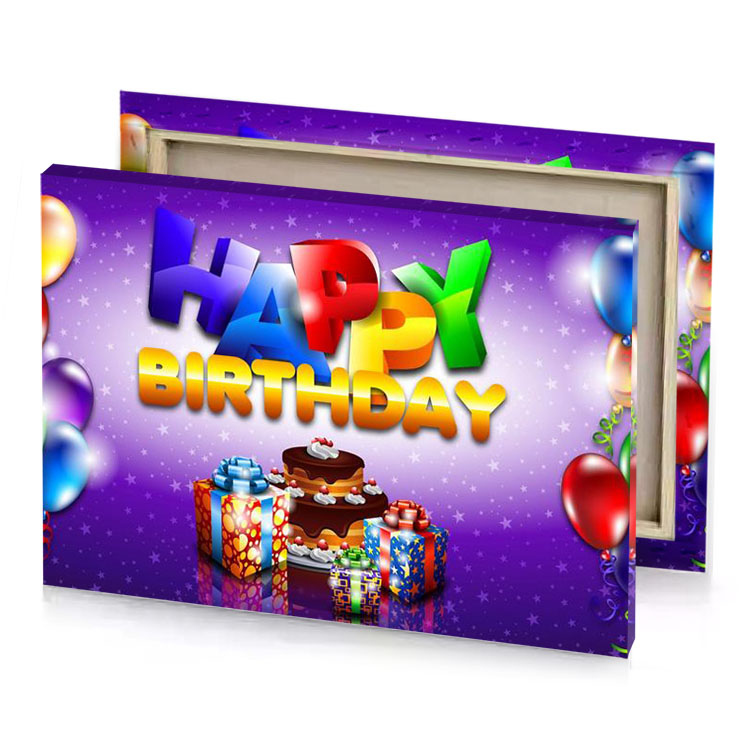 happy birthday wallpapers banana yellow canvas
