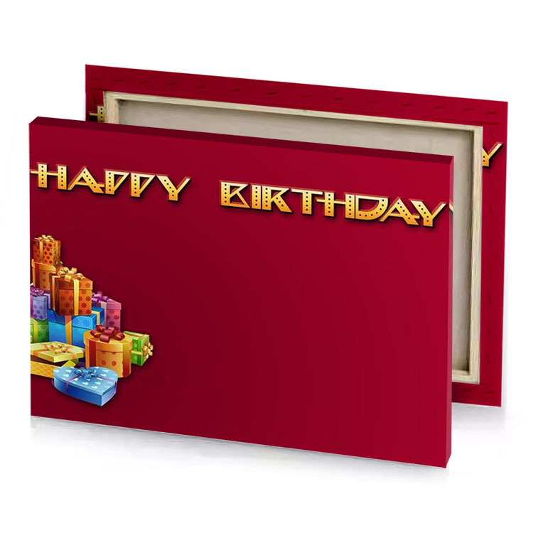 happy birthday wallpapers hd wall burgundy canvas