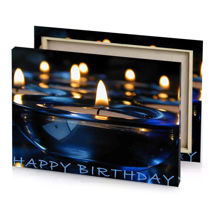 happy birthday wishes for friends dark cornflower blue canvas