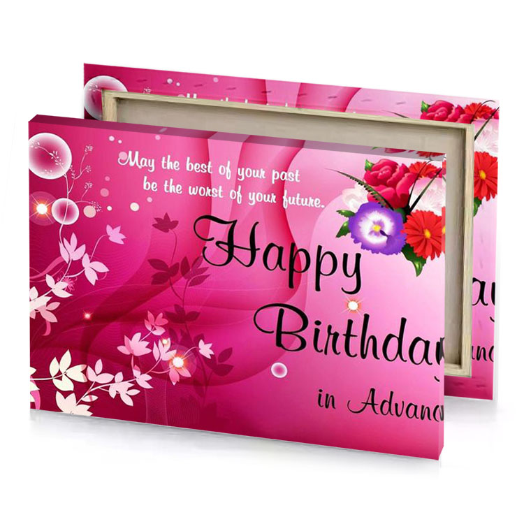 happy birthday wishes for friends deep cerise canvas