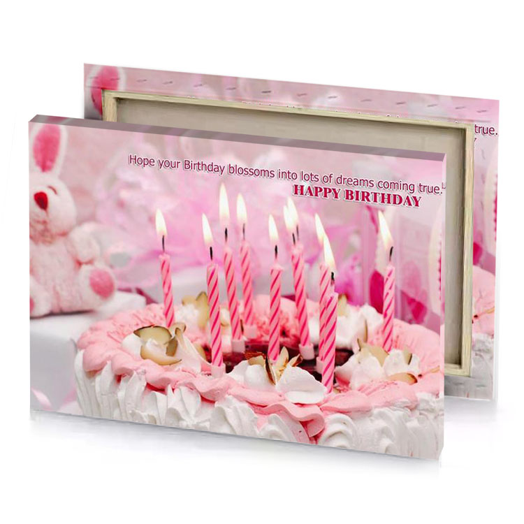 happy birthday wishes for friends pale violet red canvas