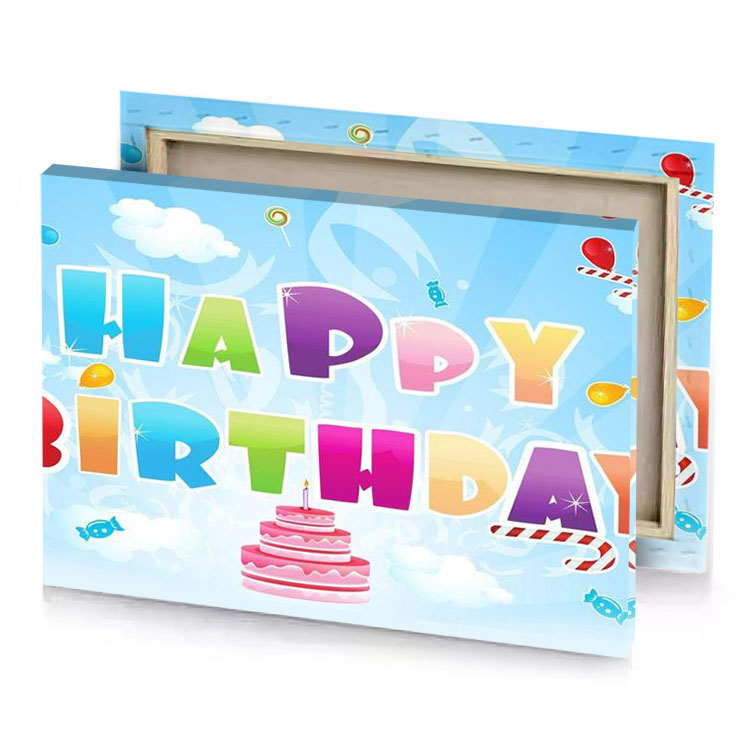 happy birthday wishes for friends violet red canvas