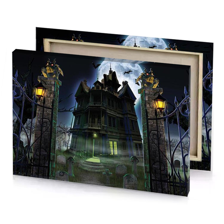 haunted manor screenshote bistre canvas