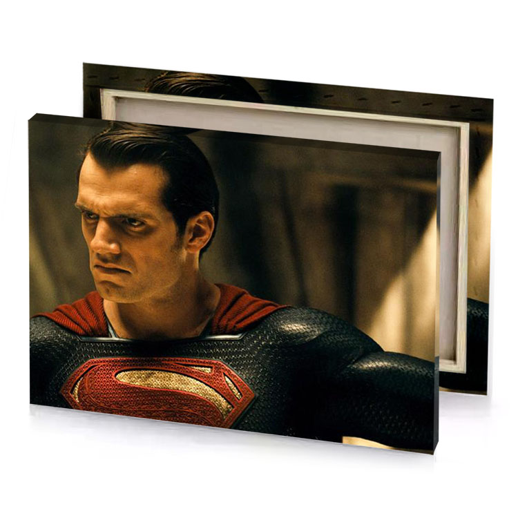 henry qut as superman in the film smoky black canvas