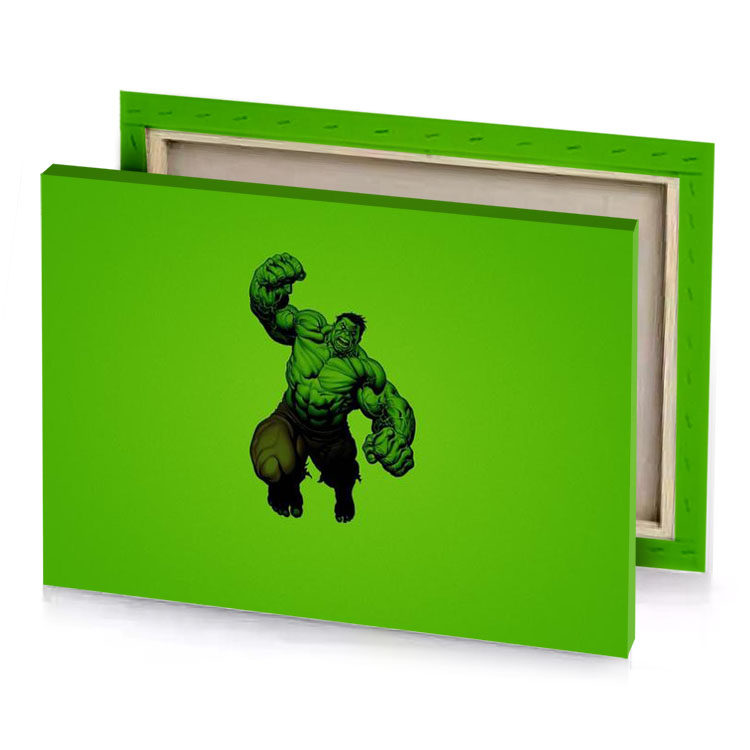 hulk wallpapers kelly green canvas