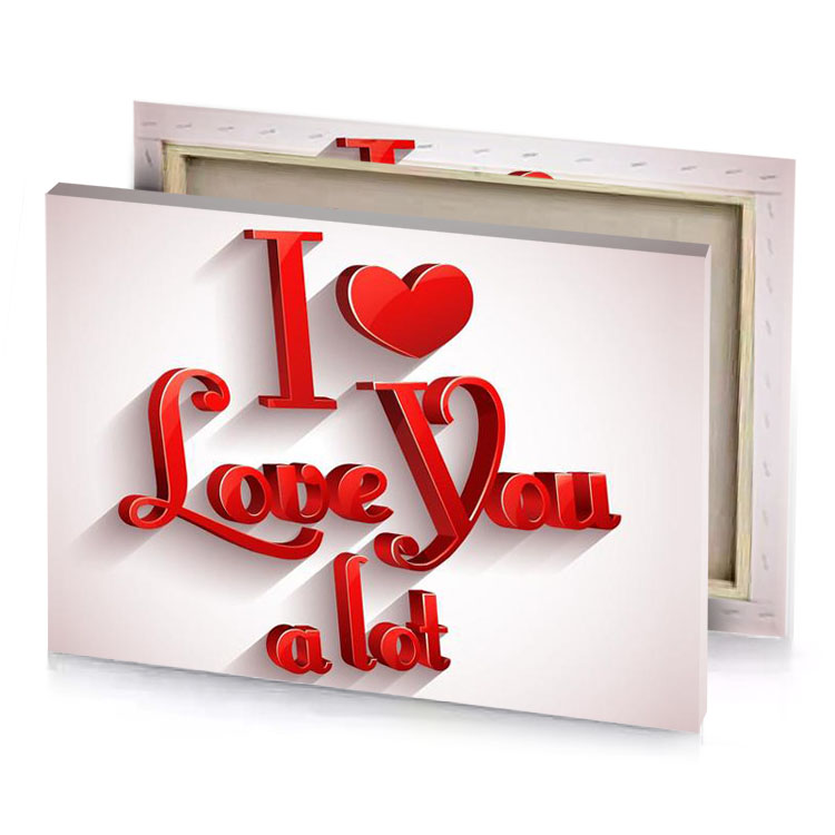 i love you at all times lust canvas