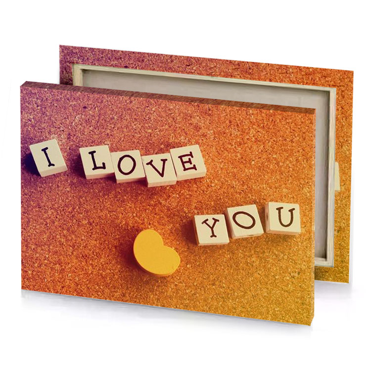 i love you sienna canvas