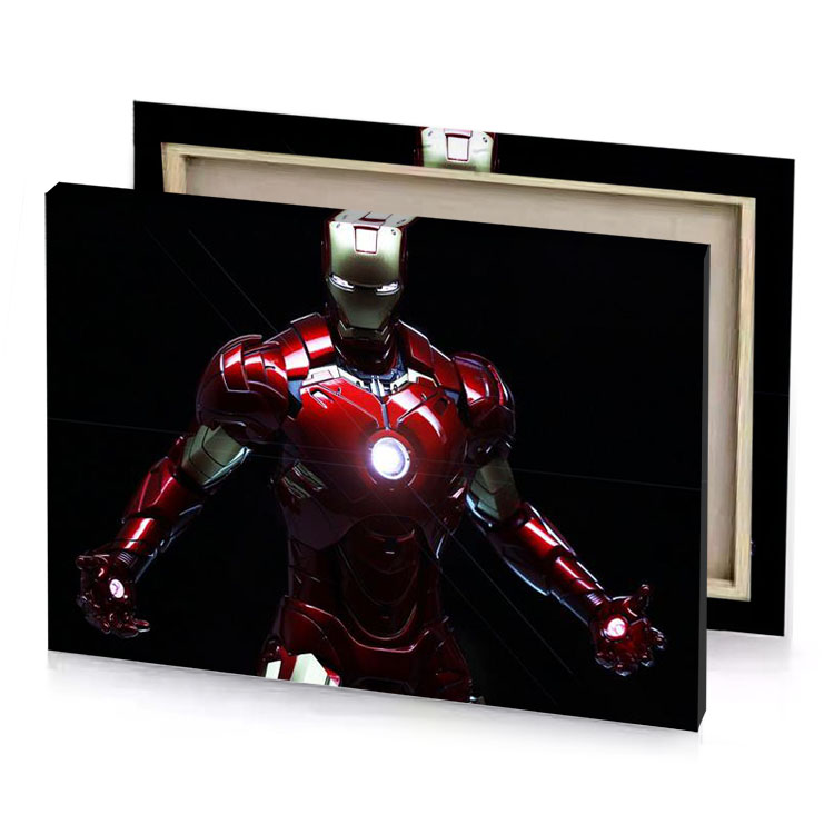 iron man wallpapers burgundy canvas