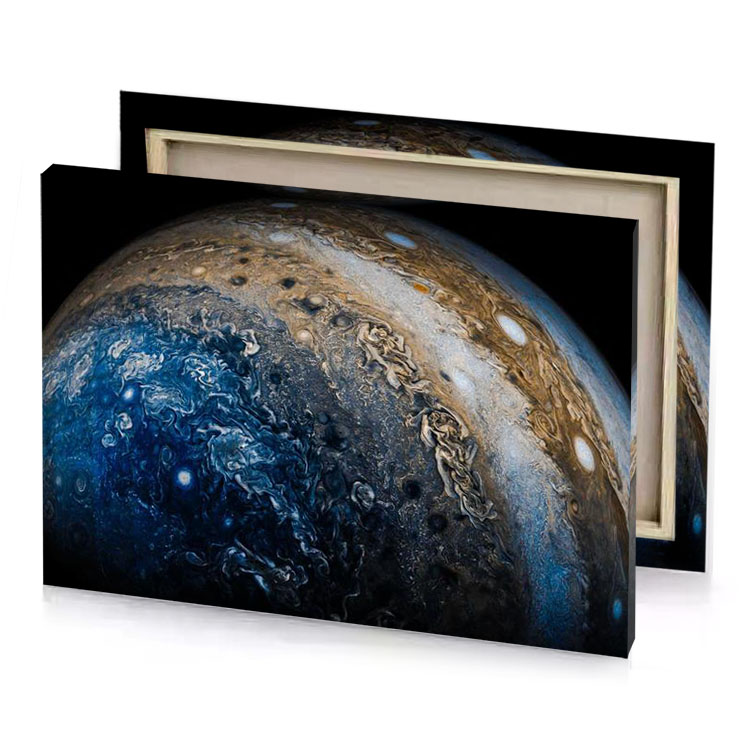 jupiter the planet of charcoal canvas