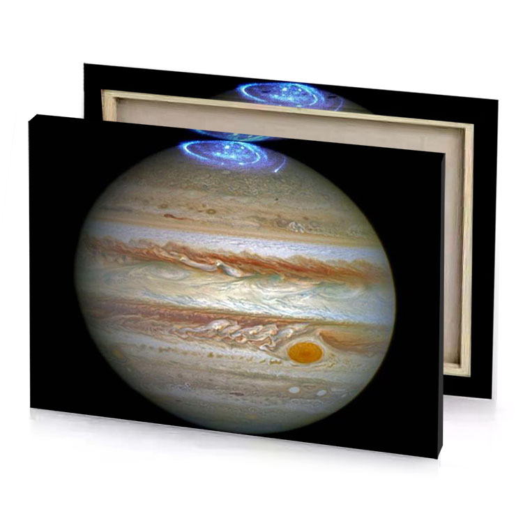 jupiter the planet of rosy brown canvas
