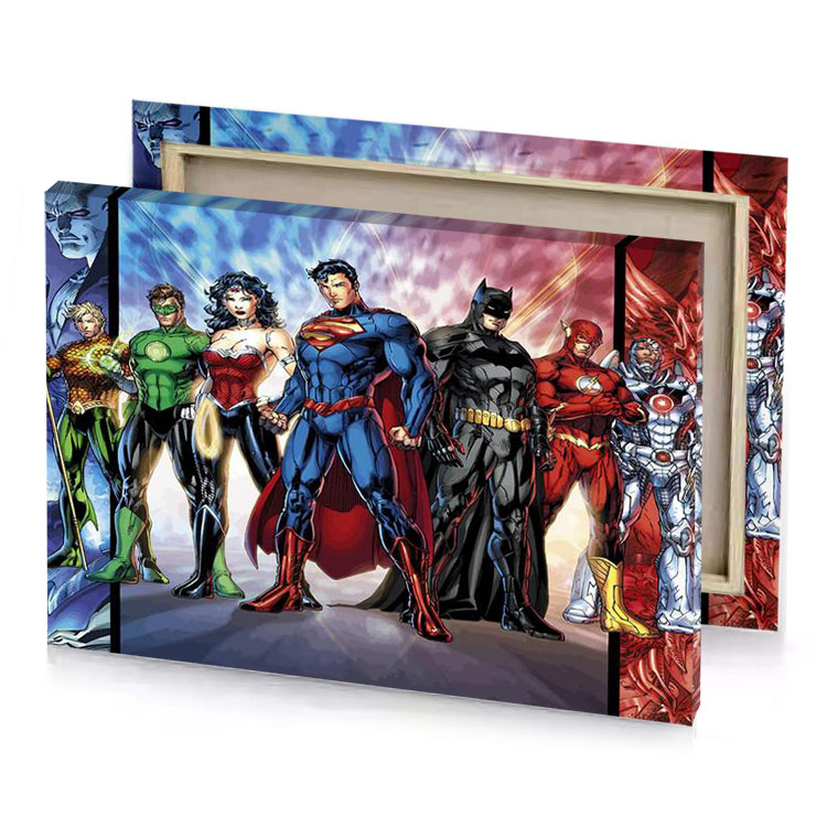 justice league wallpapers by the smoky black canvas