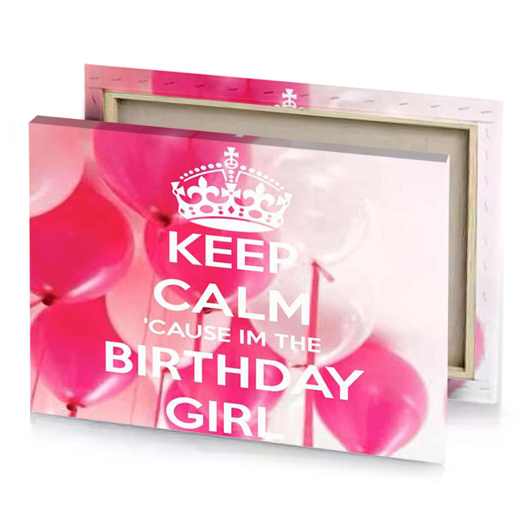 keep calm razzmatazz canvas
