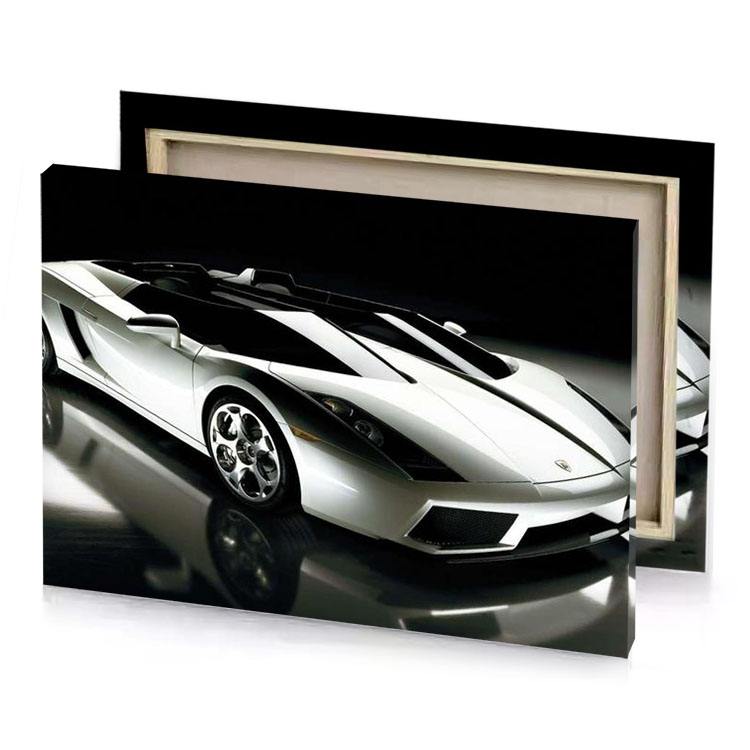 lamb s new concept car white smoke canvas