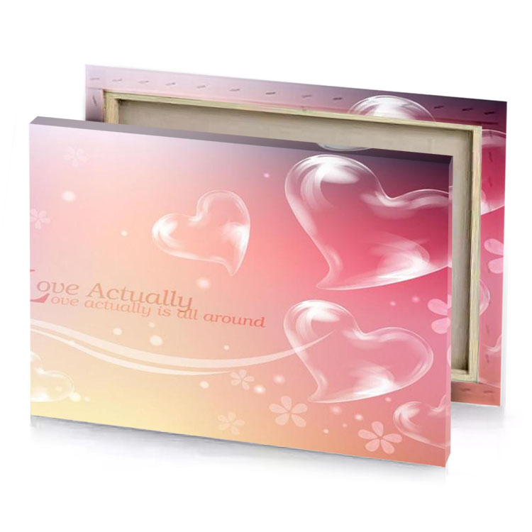 love actually knows you wallpaper indian red canvas