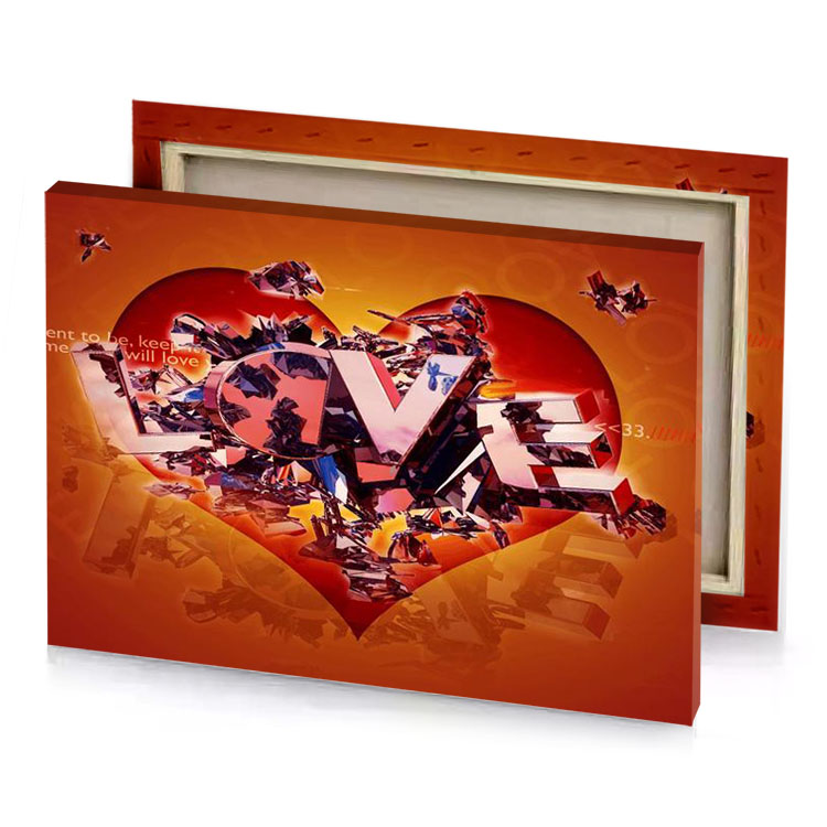 love is the key to a successful relationship chocolate canvas