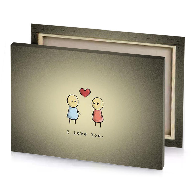 love wallpapers tan canvas