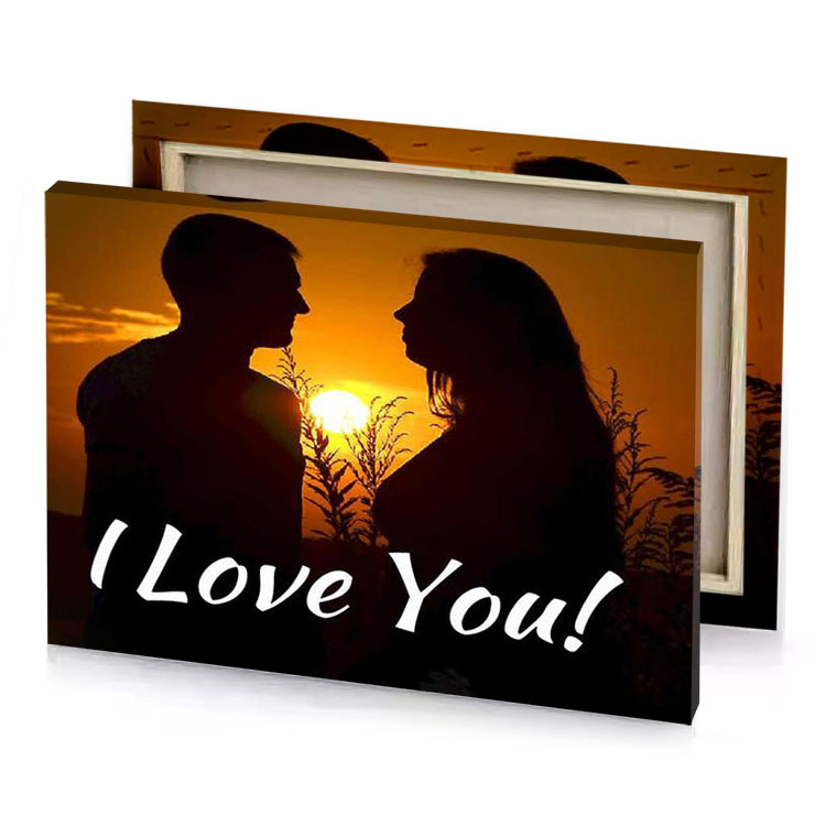 love you wallpapers tangerine canvas