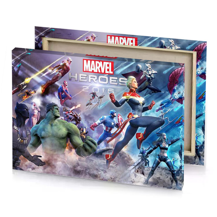 marvel heroes 2 manatee canvas