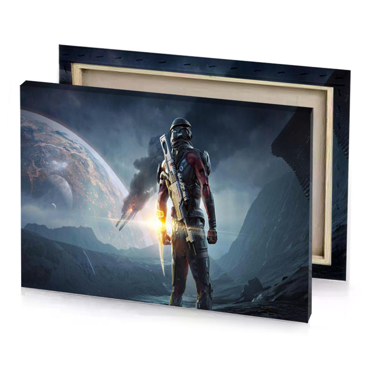 mass effect wallpaper by the master slate gray canvas
