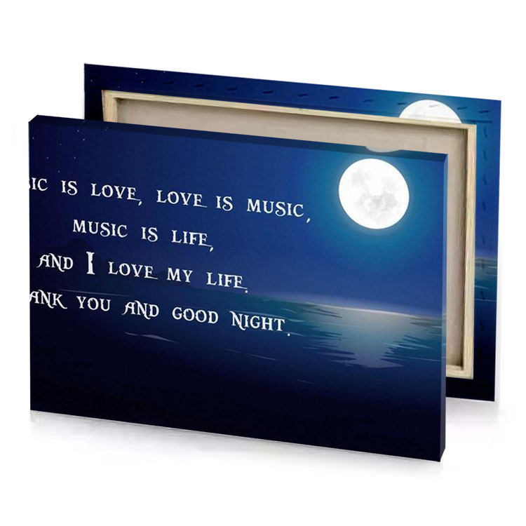 music love quotes sapphire canvas
