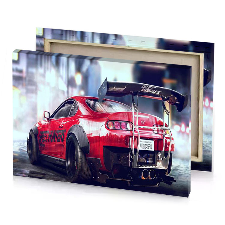 need for speed 2 brown canvas