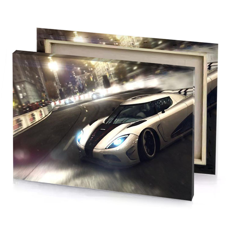 need for speed 2 white smoke canvas