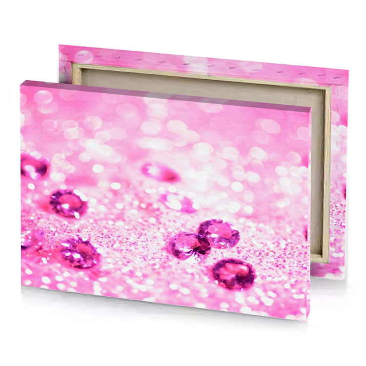 pink glitter wallpapers piggy canvas