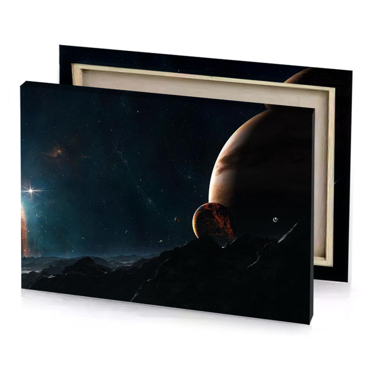 planets wallpapers smoky black canvas