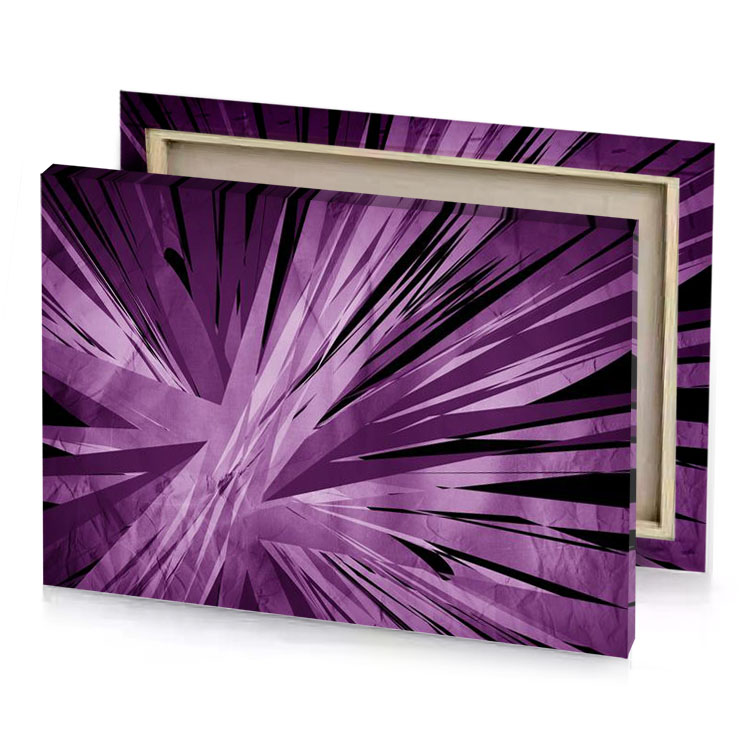 purple abstract background with rays and lines mountbatten pink canvas