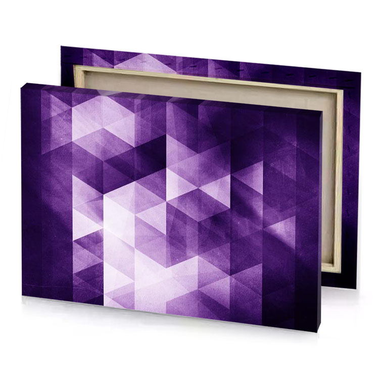 purple abstract geometric background dark slate blue canvas