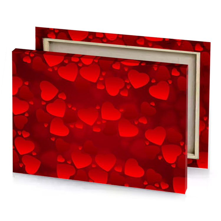red hearts wallpapers dark canvas