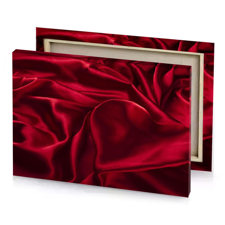 red silk fabric zinnwaldite brown canvas